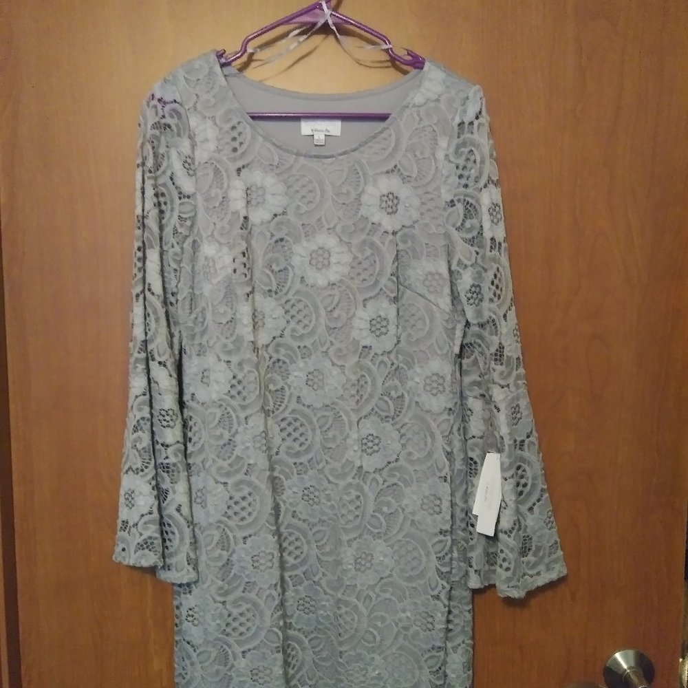 Gray Dress.